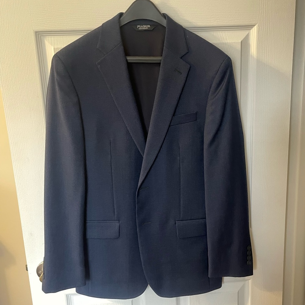 Jos. A. Bank navy sport coat
